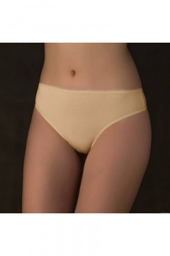 Трусы-стринги хлопковые желтые для комфорта Verally 126-7 жасмин - фото 1