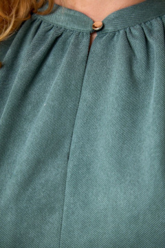 Платье Anelli 1172 нефрит - фото 5