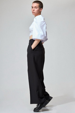 Брюки палаццо широкие с стрелками и высокой посадкой Angelina & Сo 756 - фото 3