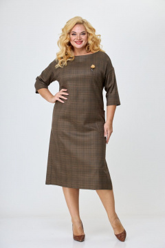 Michel chic 2103 кориченвый_клетка