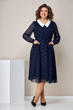 Moda Versal П2399 т.синий_горох