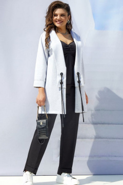 Vittoria Queen 16793 светло-серый+черный