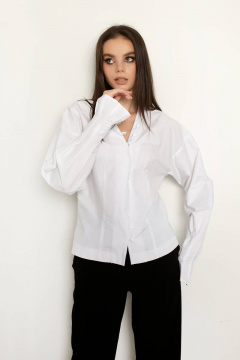 Блуза AURA otd 2061 белый - фото 1