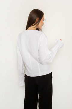 Блуза AURA otd 2061 белый - фото 2