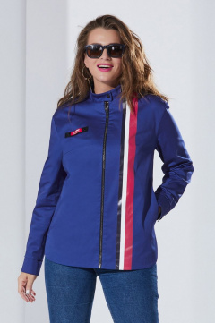 Куртка свободного кроя с принтом и декоративными деталями Lissana 4481 - фото 1