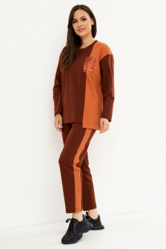 Магия моды 2161 терракот+коричневый