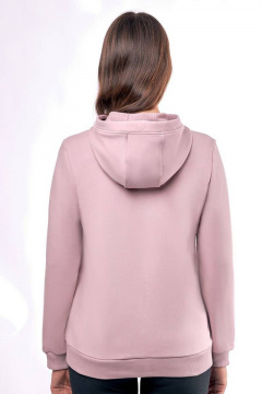 Джемпер женский из трикотажа и хлопка для демисезона Verally 451-1 лотос - фото 2