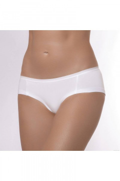 Брифы из хлопка с эластаном и боковым швом на передней части Verally 1157-1 белый - фото 3