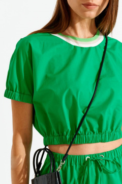 Топ из хлопка для летних образов на каждый день BURVIN 8508-51 - фото 3