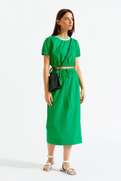 Топ из хлопка для летних образов на каждый день BURVIN 8508-51 - фото 2