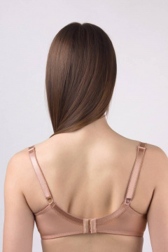 Бюстгальтер на каждый день коричневый из ткани Verally 259-6 терракот - фото 2