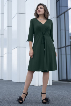 Платье из трикотажа с короткими рукавами и длиной 99 см Avanti 1290-1 - фото 1