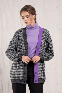 Платье демисезонное из текстиля с кокеткой и разрезами Avanti С-125 - фото 3