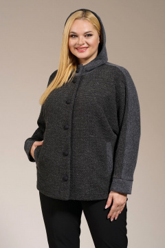 Жакет из трикотажа с цельновыкроенным рукавом для повседневных образов Медея и К 2174 - фото 5