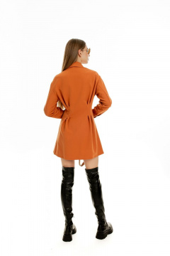 Платье AURA otd 3096 кэмел - фото 2