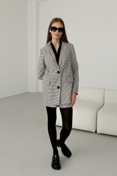 Жакет и шорты на пуговицах в непринужденном стиле AURA otd 9200 черный_белый - фото 5