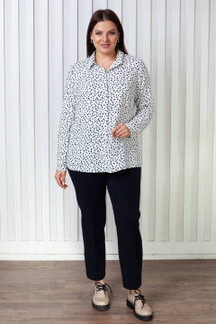 Демисезонные брюки из текстиля с классической посадкой Femme & Devur 9992 1.36F(164) - фото 2