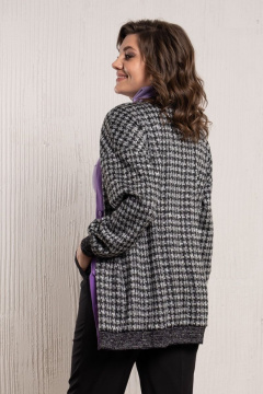 Платье демисезонное из текстиля с кокеткой и разрезами Avanti С-125 - фото 2