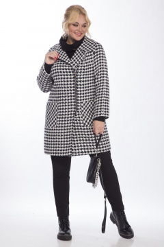 Пальто с асимметричной молнией и накладными карманами Matini 2.1663 - фото 3