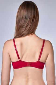 Красный бюстгальтер на каждый день Verally 287-6 алая роза - фото 2