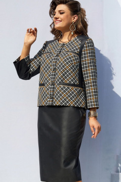 Vittoria Queen 16843 дизайн-клетка-черный