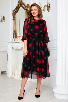 AGATTI 5006-3 черный-красный_горох