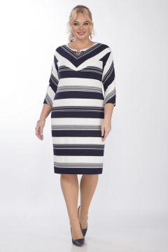 Платье Matini 3.1163 сине-белый - фото 2
