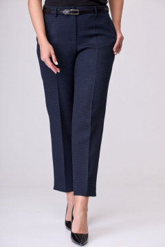 БелЭльСтиль 586-1 04 22 черно-синяя клетка