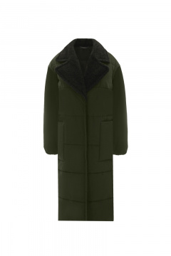 Пальто Elema 5-12195-1-170 хаки - фото 1