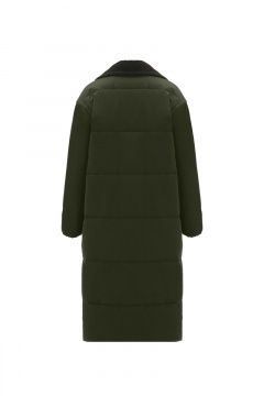 Пальто Elema 5-12195-1-170 хаки - фото 3