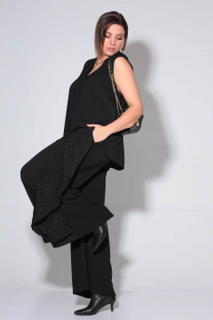 Брюки GRATTO 3014 черный - фото 1