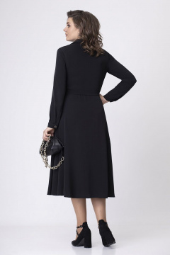 Нарядное платье из костюмно-плательной ткани с пуговицами Avanti 1454-3 - фото 2