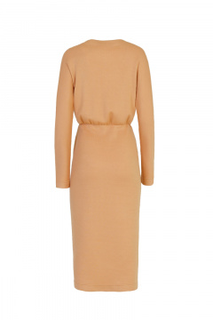 Платье Elema 5К-12318-1-170 бежевый - фото 2