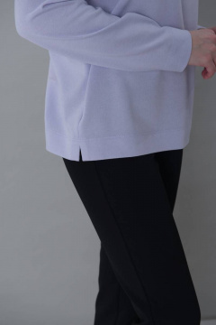 Фиолетовый джемпер с разрезами по бокам из трикотажа Femme & Devur 30629 1.25F(170) - фото 5