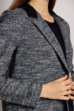 Светлый жакет из трикотажа для делового стиля Femme & Devur 70878 1.59F(170) - фото 3