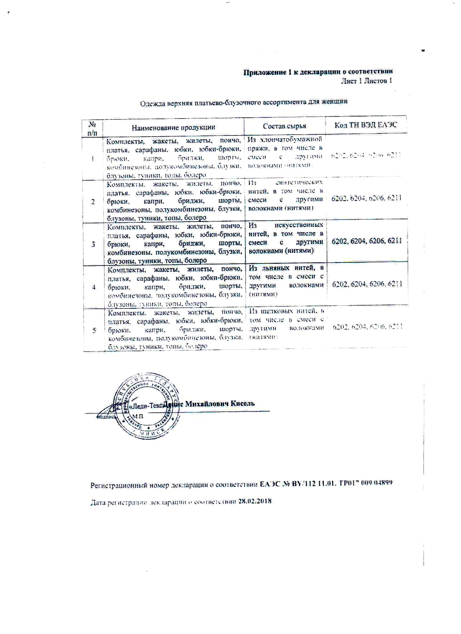 декларация