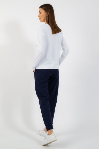 Лонгслив хлопковый с принтом для демисезона Kivviwear 4061.38 - фото 12