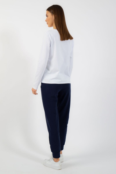 Лонгслив хлопковый с принтом для демисезона Kivviwear 4061.38 - фото 11