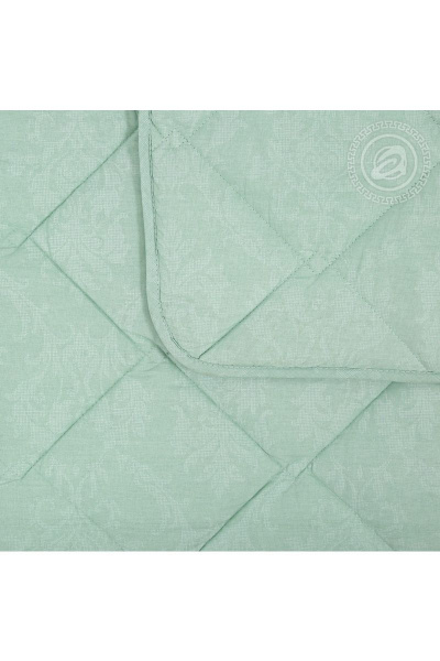 Одеяло из хлопка и бамбука Евро 200х215 с стёганым дизайном АРТПОСТЕЛЬ 2946 - фото 5