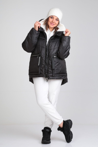 Куртка Lady Secret 7289 черный - фото 12