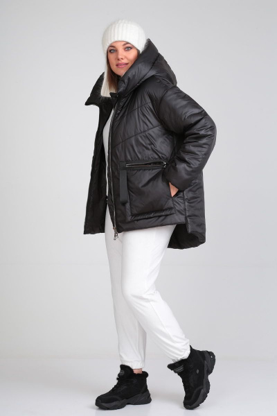 Куртка Lady Secret 7289 черный - фото 10