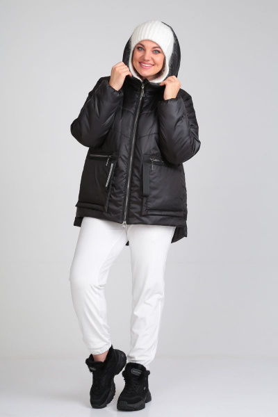 Куртка Lady Secret 7289 черный - фото 7
