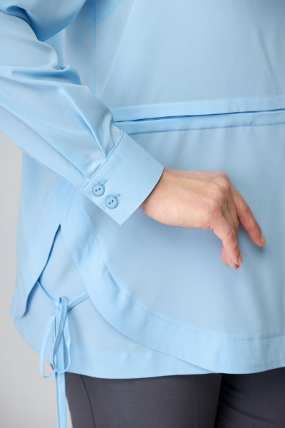 Блуза ANASTASIA MAK 920 голубой - фото 6