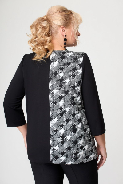 Длинная туника из вискозы и трикотажа DaLi 5624 - фото 2