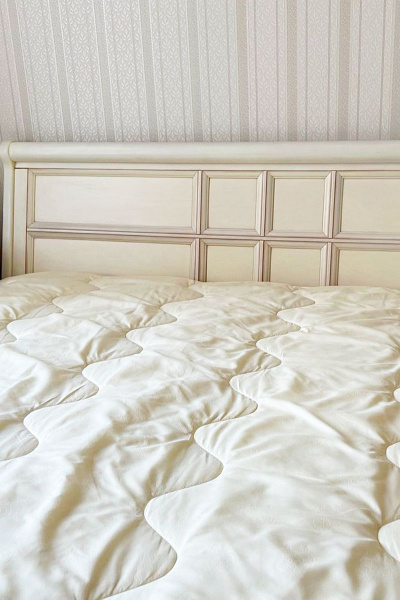 Одеяло всесезонное стеганое овечья шерсть микрофибра Файбертек Э.Ш.2.05 - фото 2