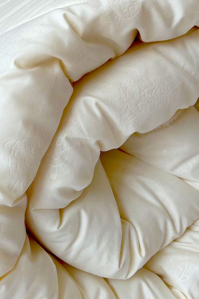 Одеяло всесезонное стеганое овечья шерсть микрофибра Файбертек Э.Ш.2.05 - фото 3