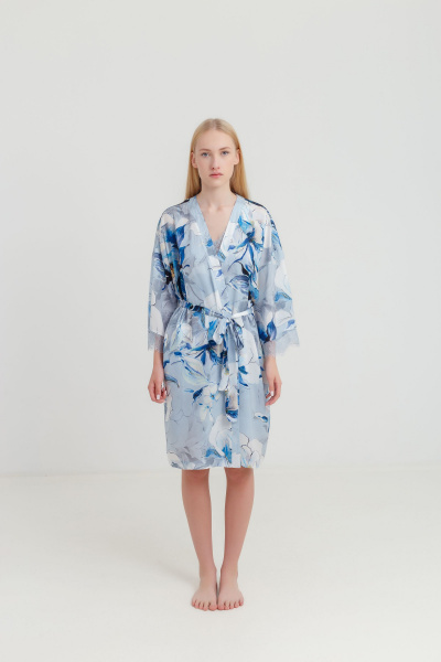 Кардиган Elema 1К-12661-1-170 серо-голубой - фото 1