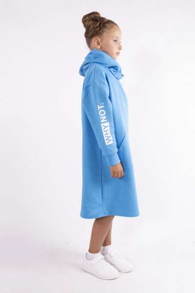 Платье 8 Марта 18134-2С5214Д40-134,140 василек - фото 5