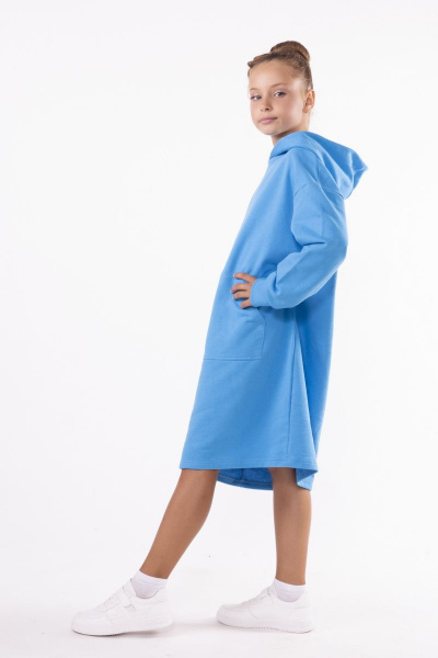 Платье 8 Марта 18134-2С5214Д40-134,140 василек - фото 2