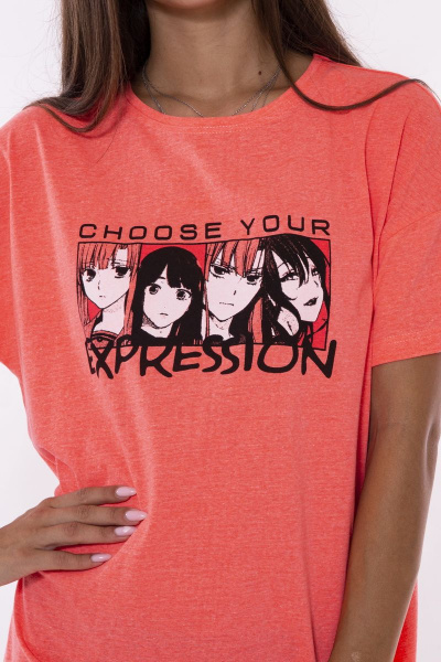 Платье 8 Марта 18206-2С5264Д40-152 розовый - фото 2